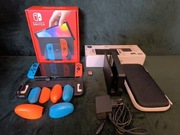 Nintendo Switch OLED + Zelda + GRIP + pokrowiec
