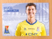 Oficjalna karta klubowa Motor Lublin 2023/24 Marcel Złomańczuk