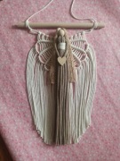 Anioł podziękowanie makrama prezent 