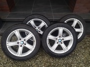 Felgi + opony zimowe R17, BMW,  Nowe opony zimowe  225/50 R17 