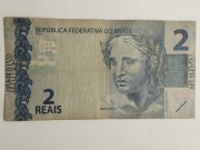 Sprzedam banknot Brazylia 2 Reais 2010r. stan dobry