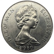 1 KORONA 1980 WYSPA MAN