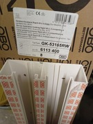 Kanał kablowy, korytko plastikowe, pod osprzęt k45