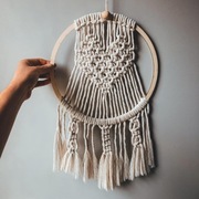 Łapacz snów ozdoba boho HANDMADE