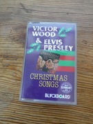 Victor Wood & Elvis Presley Christmas Songs RARE MC ZOBACZ 