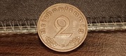 2 Reich-fennig 1938 Niemcy III Rzesza-Wiedeń B,najrzadsze