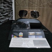 Nowe okulary przeciwsłoneczne polaryzacyjne z etui 