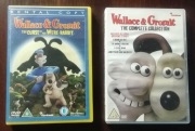 2x DVD Wallace & Gromit (5 filmów)