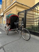 Rower Riksza Turystyczny Taxi Bike Tourist Melex Meleks India Rzadki