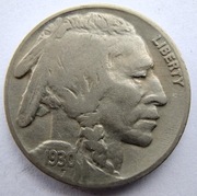 USA 5 centów five cents LIBERTY 1930 - obiegowa