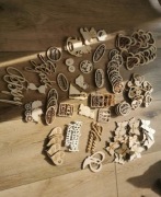 Dekoracje ze sklejki  ponad 130 szt