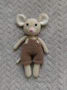 Myszka przytulanka handmade 