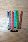 LEGO 6112 cegła 1x12 mix kolorów 