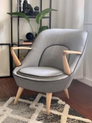 Fotel model 345 PRL Racinowski Jędrachowicz