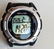 Zegarek męski głośnomówiący dla niewidomych bransoletka 