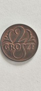 2 gr grosze 1925 mennicza st. 1