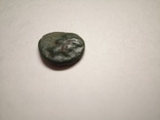 STAROŻYTNA MONETA GRECKA * CARIA * RODOS * IV W PNE *STAN VF * CHALKON BRĄZ