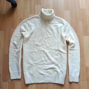 Paul Costelloe ciepły sweter lambswool golf XL