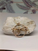 Wisiorek zawieszka ważka W.Kruk srebro 925