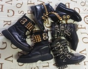 MEGA PACZKA buty GLANY BOTKI trapery damskie używane mix paka