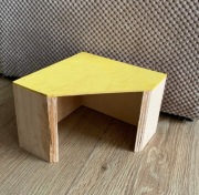 NAROŻNY DOMEK DLA GRYZONI (SZCZURA, CHOMIKA, MYSZY)