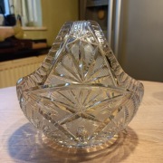 kryształ czarny koszyk