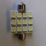 LED DIODA ŻARÓWKI RURKA RURKOWE 42MM C10W 12V