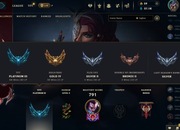 Konto League of Legends 305 skórkek/48 barw, 27tys esencji, GOLD