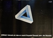 SPIRALA K. Zanussi proj. M. Freudenreich stary plakat film polski B1 68/98