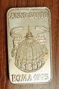 Srebro 100g Anno Santo Roma 1975