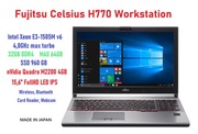 Fujitsu Celsius H770 Xeon E3-1505 v6 32GB 960GB SSD IPS Quadro M2200M 4GB