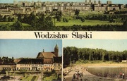 Wodzisław Śląski - Rynek - Pocztówka.