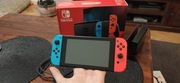 Nintendo switch V2 konsola pudełko, akcesoria