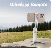 Selfie Stick i10 wireless control max 68cm nowy