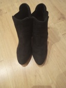 Botki damskie na obcasie Vintage r.40