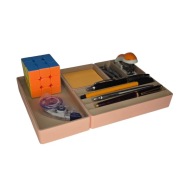 Modułowy system na biurko magnetyczny organizer premium FLAT PRO| łososiowy