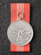 Niemcy, III Rzesza, Medal Olimpiada 1936.