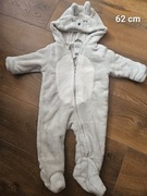 Kombinezon,  pahacyk 62cm, welur ciepły 