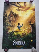 Plakat kinowy z filmu bajki Śnieżka Disney 