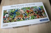 puzzle panoramiczne 1000 CLEMENTONI Wildlife Dzikie Zwierzęta panorama