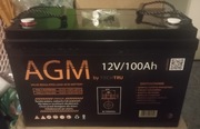 Nowy akumulator TechTru 12V 100Ah AGM
