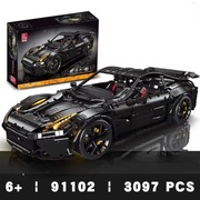 Klocki Technic Jie Star 91102 Supercar 1:8 NOWE 3097 el.