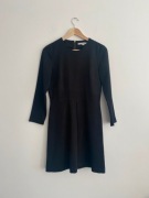 Czarna elegancka prosta sukienka mini mała czarna &Other Stories 38 M