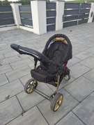 Wózek Legro Gold 3w1 spacerówka gondola dodatki