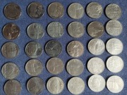 Zestaw 32 monet kolekcjonerskich 2 zł miasta Polski 