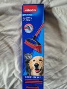 Vileda pet pro zestaw sprzatajacy szczotka kij