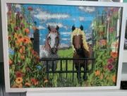 gotowy obraz haft diamentowy w ramce 42 x 32 cm