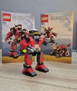 Lego Creator 5764 robot ratunkowy klocki 3in1 3w1