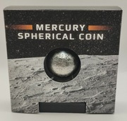2022 Barbados 5 $   Spherical Mercury 3D Planet    1 oz 