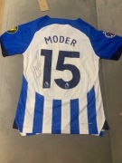 Koszulka Brighton  Jakub Moder z autografem